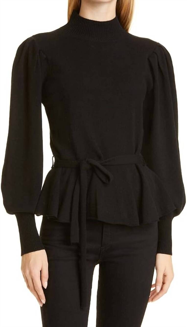 NEW PAIGE katie sweater in black